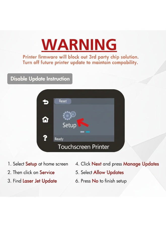 APLUS 207A W2210A Compatible Toner Black Cartridge for HP Color LaserJet Pro M255, MFP M282, M283 Series - High Yield Black Tonner - Image 5